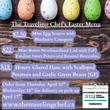 Easter Menu - Honey Glazed Ham