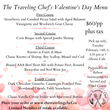 Valentine's Day 4 Course Meal