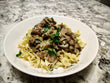 Beef Stroganoff with Herbed Egg Noodles