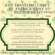 2023 St. Patrick's Day Menu