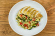 Roasted Chicken or Garlic Shrimp with Orzo Salad
